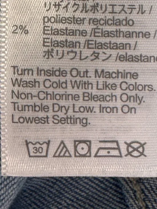 Madewell Mid Rise Kick Out Jeans Stretch Crop Raw Hem Medium Wash Women's 28 - Picture 11 of 12